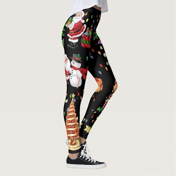 julkläder dam byxor / leggings 1 st 4XL