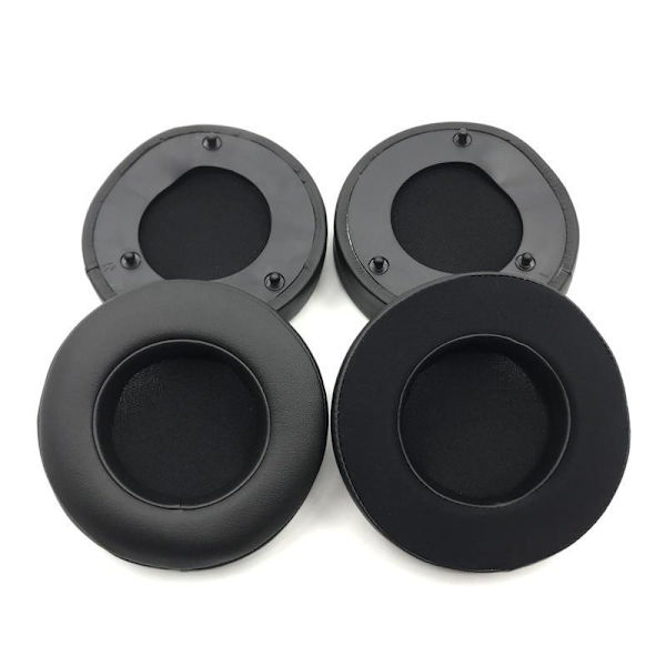 öronkuddar kuddar för Razer Thresher Ultimate 7.1 cushion kit svart proteinläder