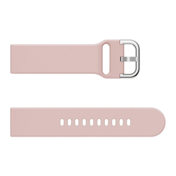 Silikoniranneke Samsung Galaxy Watch Active/Active2 vaaleanpunainen