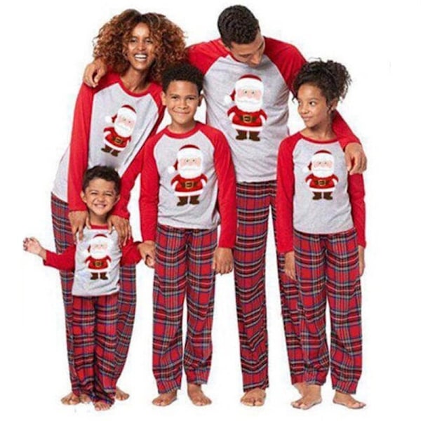 Juletøj Julepyjamas familie pyjamasbukser Julesweater pyjamassæt lapsi 2