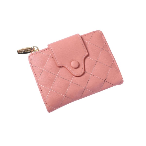 plånbok dam kort korthållare Dragkedja rosa PU 1b5e | Fyndiq