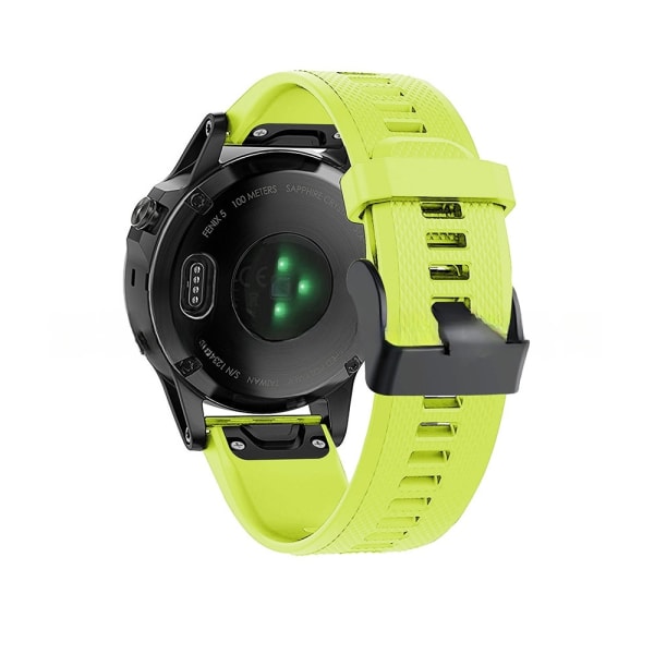 armband silikon Garmin fenix 7/6/5 svart