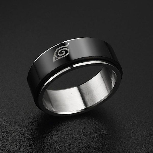 antistress spinner roterende fidget ring ringe størrelse 10/19,8 mm