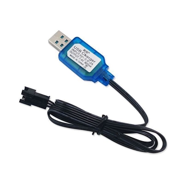 USB-opladerkabel batterioplader 7.4V SM XH 7,4V SM-3P