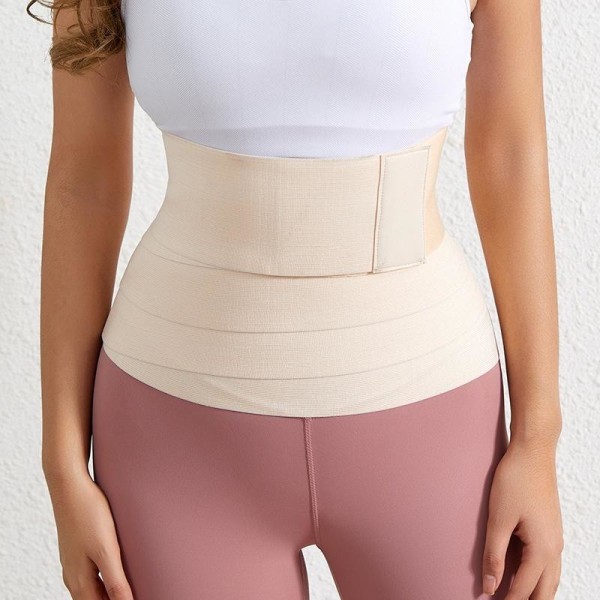 snatched waist wrap band midja korsett svart 3M:10CM