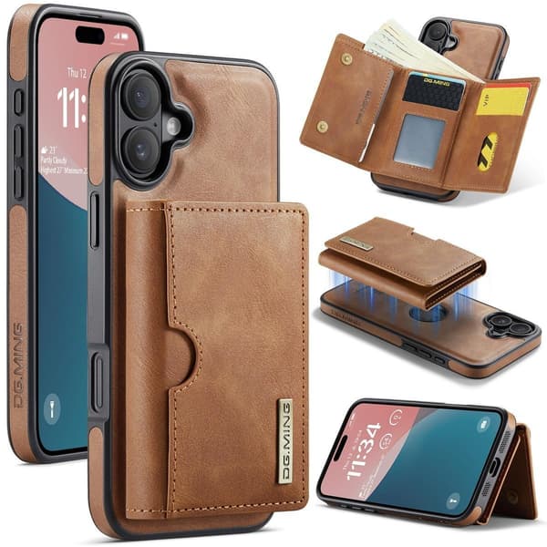 (Til iPhone 12 / iPhone 12 Pro) DG.MING M6 Serien Magnetisk Plå sort