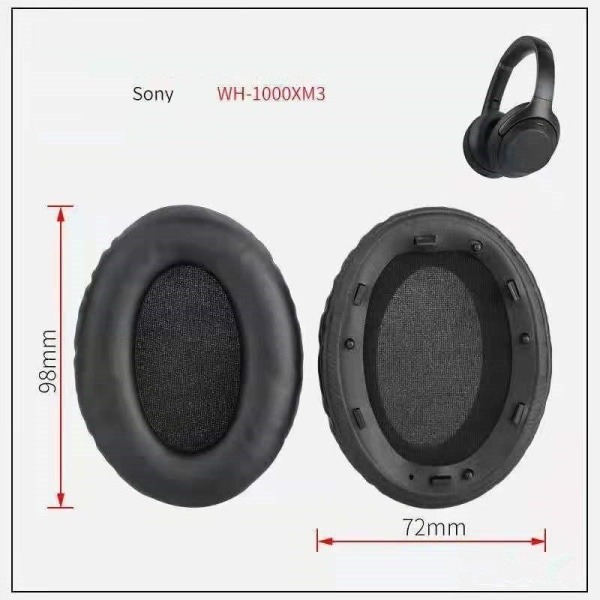 öronkuddar Sony WH-1000XM3 cushion kit svart