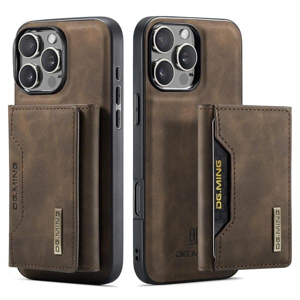 (For iPhone 14 Pro Max) DG.MING M2 Serien Avtakbart Telefondeksel rød