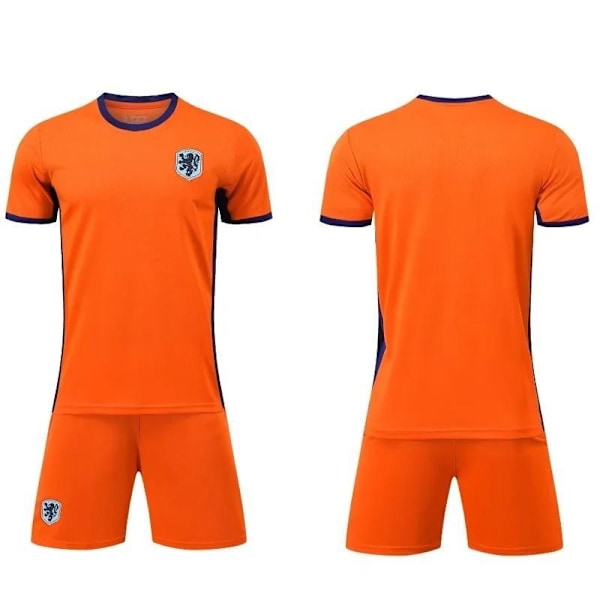 25-Holland Home Fotbollströja &amp; Shorts Set - Andas, stödjand M/170CM