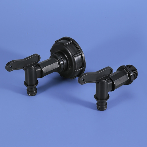 ibc säiliösovitin hana ibc ibc adapteri 2 kpl (muovihana 3/4 tuumaa)