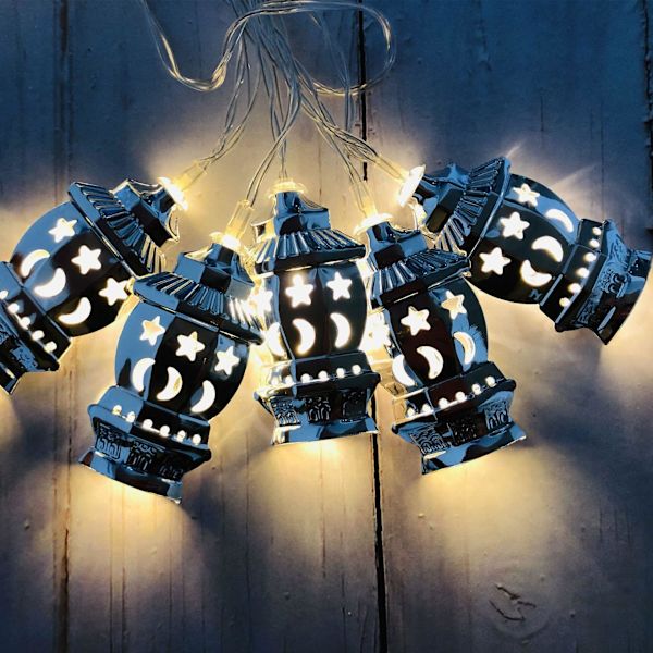 Ramadan eid mubarak dekorasjon led stripe lys Lengde 1,65m