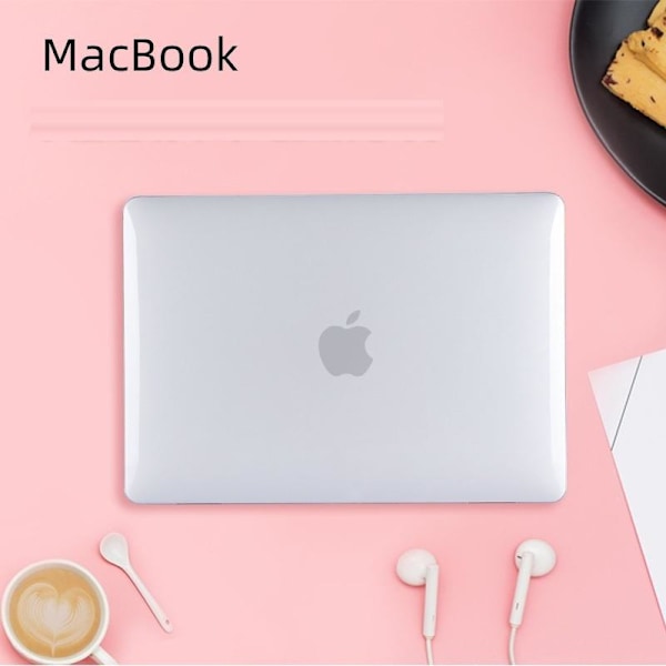 laptopfodral skin/ skal/ fodral/ skydd rosa för Mackbook 13.3 Pro A1706/A1708/A1989/A2159/A23