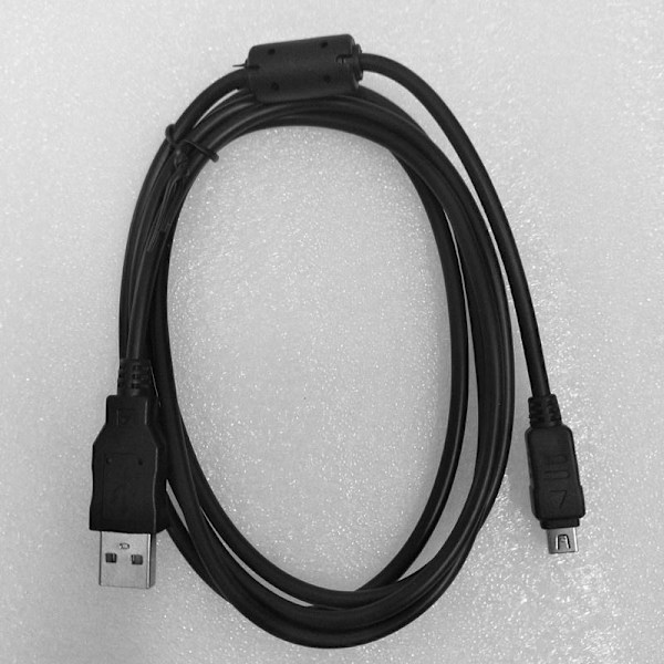 Olympus kamera datakabel CB-USB5/USB6 12P USB-opladningskabel til sort 1,5m