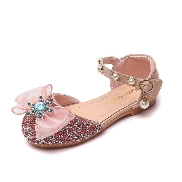 prinsesskor elsa skor barn festskor rosa 21cm / size33