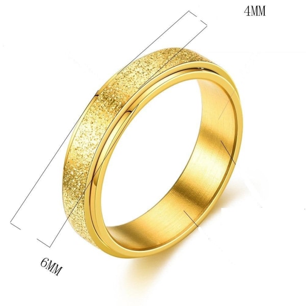 antistress spinner roterende fidget ring ringe størrelse 12/21,5 mm