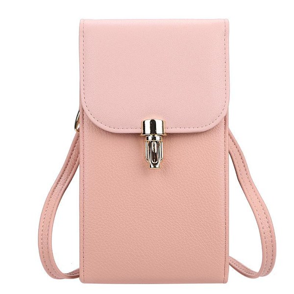 Baellerry Dam Axelväskor Mode Läder Crossbody Väska Messenger Te Rosa 20cm*10cm*2.5cm