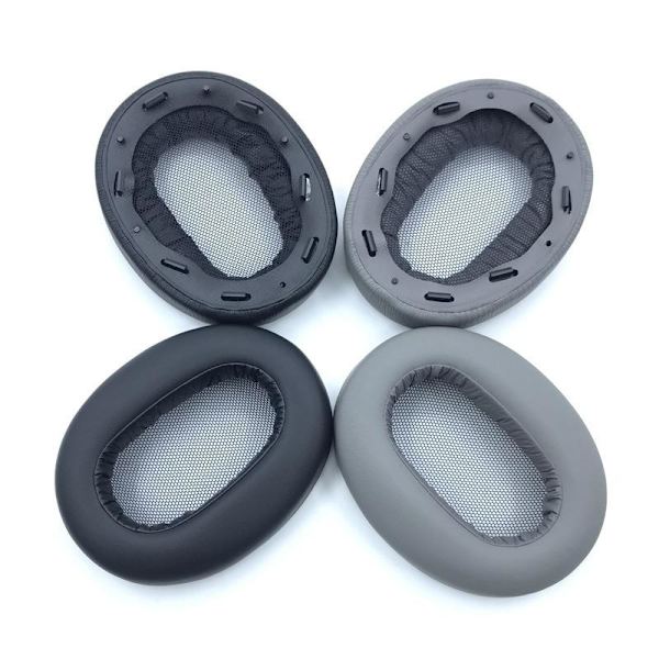 öronkuddar kuddar för Sony MDR-1AM2 1am2 cushion kit svart