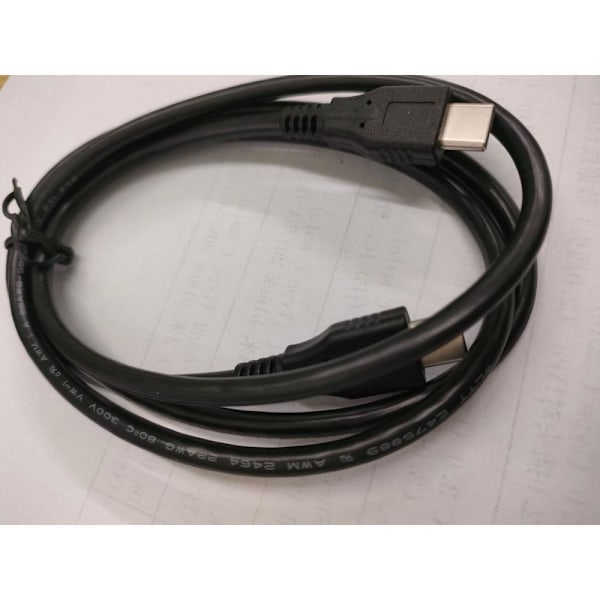 Canon EOS R-serie kamera USB-kabel IFC-100U/400U - Dataoverførsel 1 meter C-C2.0 sort