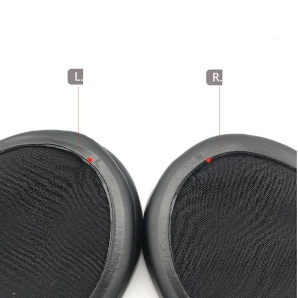 öronkuddar kuddar för Sennheiser HD4.50BTNC 4.40 4.30 HD350 400S svart lambskin