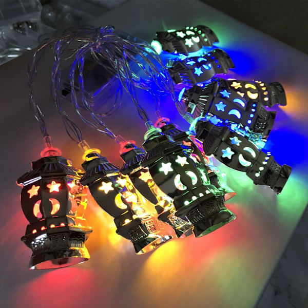 Ramadan eid mubarak dekorasjon led stripe lys Lengde 1,65m
