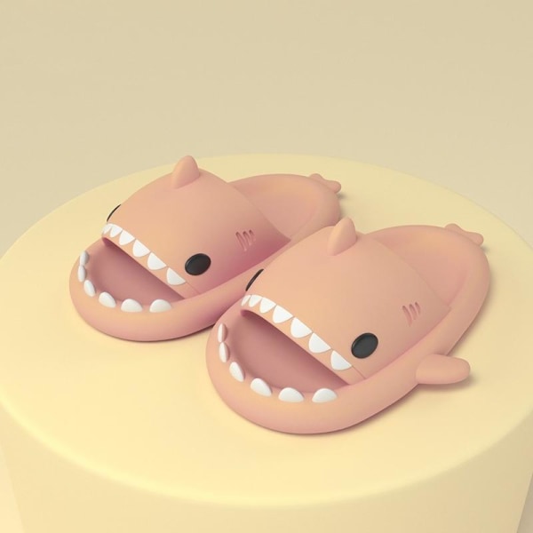 tofflor haj shark tofflor shark slides rosa 40/41