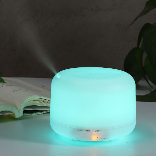 Luftfugter, aroma diffuser med LED lys, 300 ML