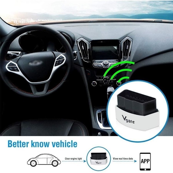 Vgate ICAR 3 WiFi - Dual System Diagnosis Tool: Android & Apple- som på bilden