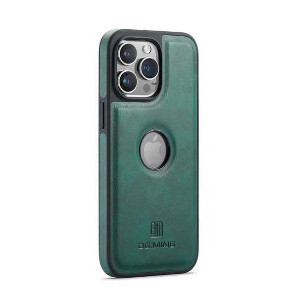 (For Samsung Galaxy S24 FE) DG.MING DG.MING Premium Leather Mobile Case – Thin and Shockproof Case with Logo Cutout Kaffe