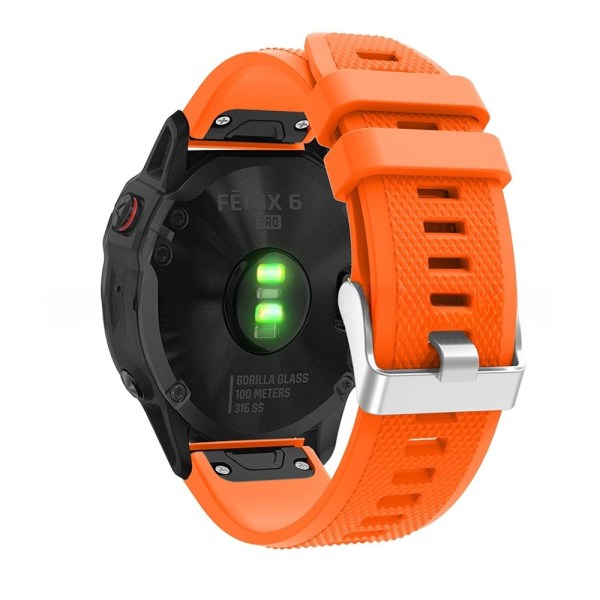 armbånd silikone Garmin Fenix ​​7/6 instinkt sort