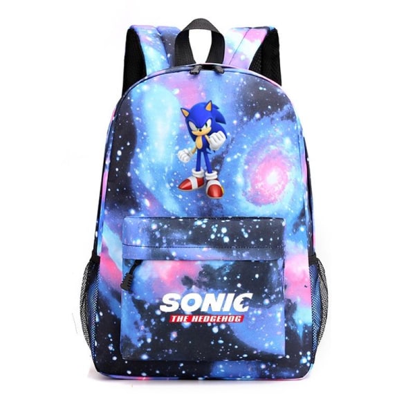 Sonic rygsæk børne rygsække rygsæk 1 stk stjerne blå