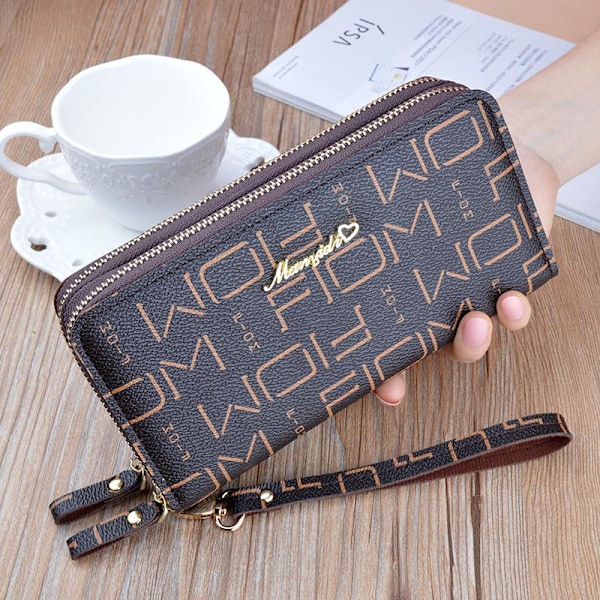 Baellerry Handväskor för damer Mode PU läder Telefonväskor Dampr Ljusrosa 19.5cm*9.5cm*4cm