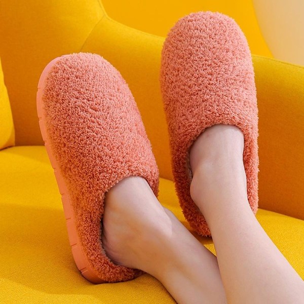bløde hjemmesko fluffy hjemmesko indvendige hjemmesko vaaleanpunainen 38-39 (sisä 25 cm)