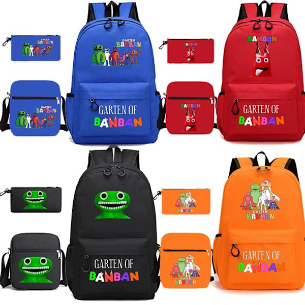 Garten of banban ryggsekk pennal skulderreim poser pakke (3stk) gul 3