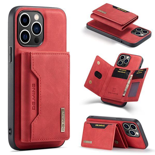 3-osainen magneettinen lompakkokotelosetti – korttilokero + nahkainen takakansi vihreä iphone xs max