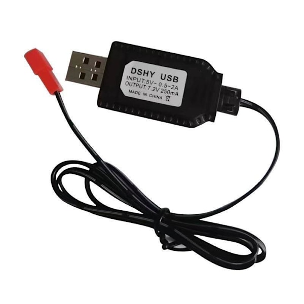 USB-laturikaapeli akkulaturi 7.2V JST 7,2V JST