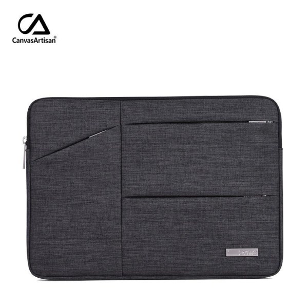 computertaske computertaske / laptoptaske mørkegrå 12 tommer