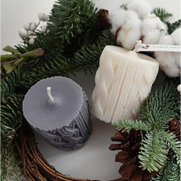 ljusformar ljus stearinljus DIY gjutformar i silikonform BR-433