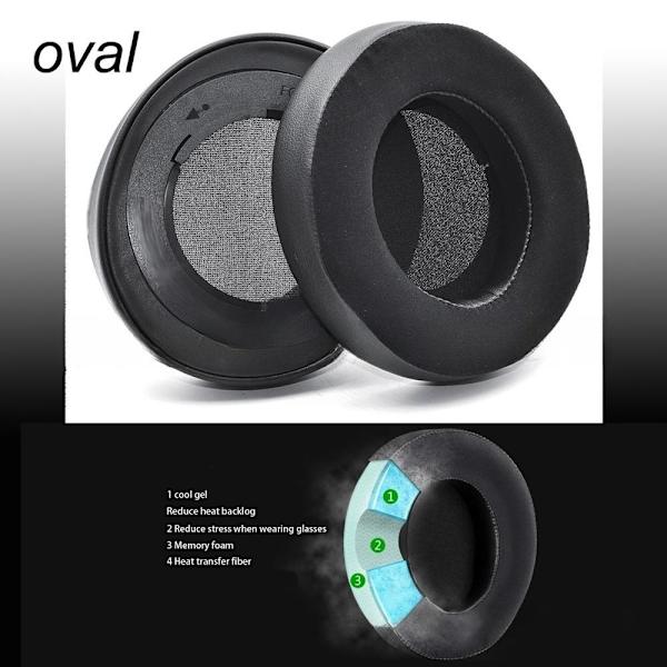 öronkuddar eller huvudkudde för Razer 7.1 V2 pro grå oval