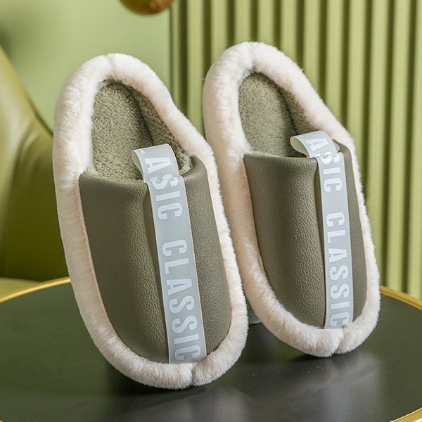 fluff tofflor varma tofflor innetofflor grå 42-43 (insida 27cm)