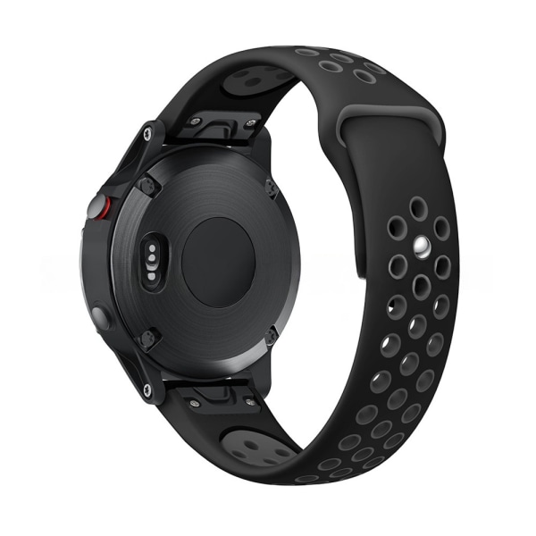 armbånd silikon Garmin fenix 7pro/6 fenix 5 grønnblå