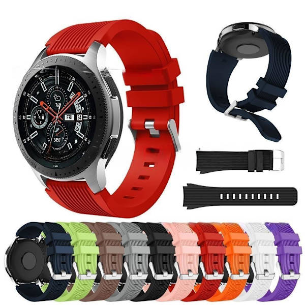 armband silikon Samsung galaxy watch 46mm blå