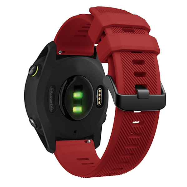 armbånd silikone Garmin Forerunner 745 venu 3/2 sort