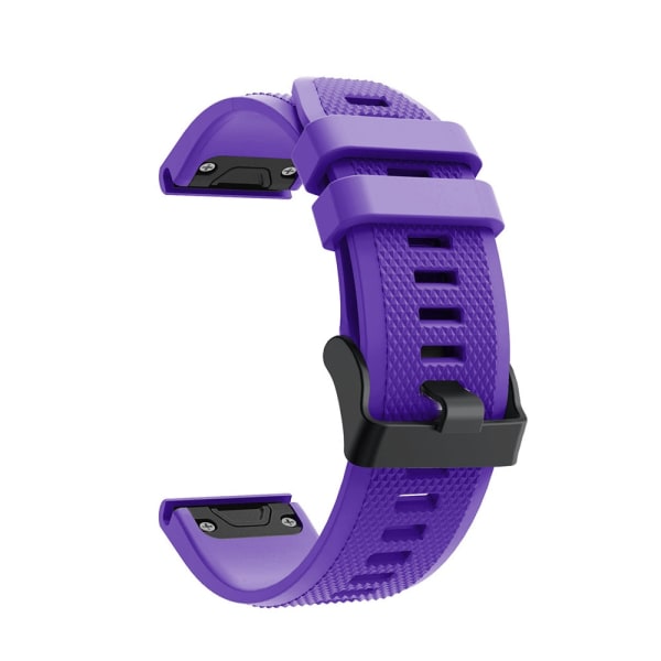 armband silikon Garmin fenix 7/6/5 lila