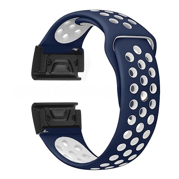 armband silikon Garmin fenix 7/6/5 fenix 7s/6s/5s 22mm gul (fenix7/6/5)