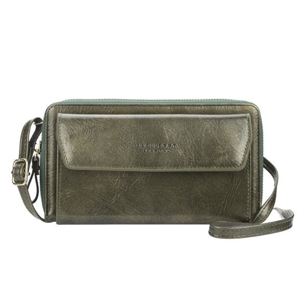 Baellerry Læder Crossbody Taske Dame Skuldertasker Dame Vintage Mes som på billede 4 21 cm * 11 cm * 4,5 cm