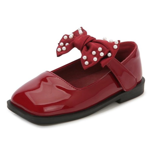 prinsesskor elsa skor barn festskor röd 19.8cm / size31