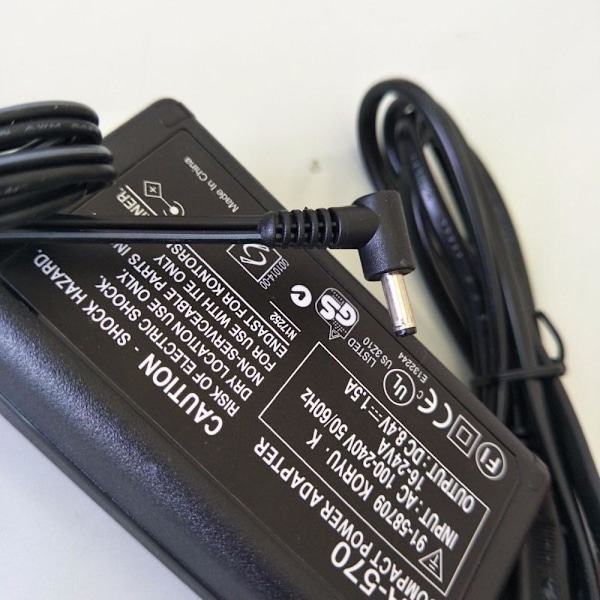 Canon CA-570 Netstrømsadapter Oplader til kameraer HFM400 HFM32 XA20 XA sort Sæt i to dele