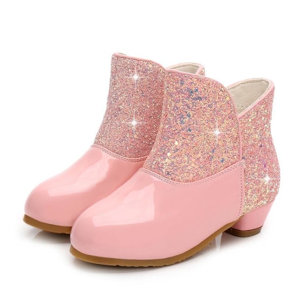 prinsessesko elsa sko børnefestsko pink 21,5 cm / størrelse 35
