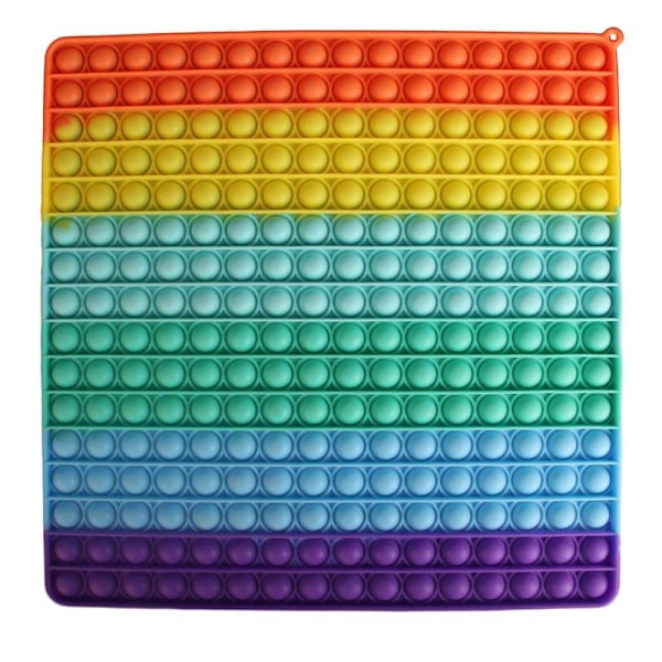 fidget toys pop it leksak sensory regnbåge 20cm