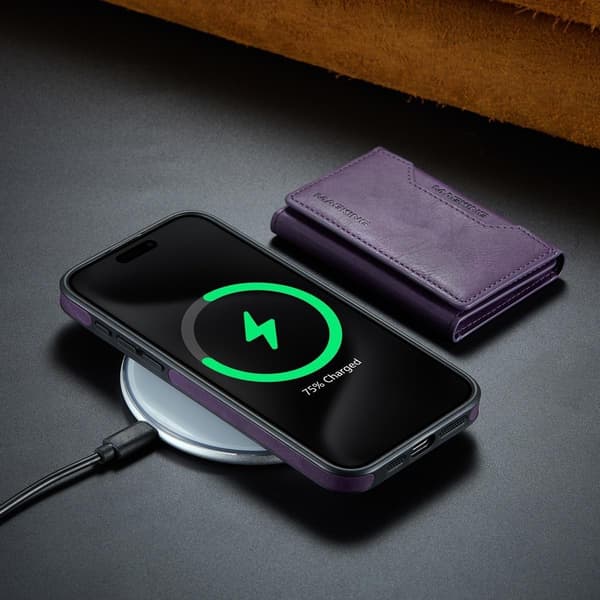 (Til iPhone 12 / iPhone 12 Pro) MAGKING K2 MagSafe telefoncover kaffe
